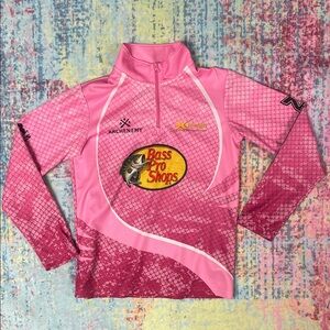 Bass Pro Shops Pink Performance Fishing Pullover